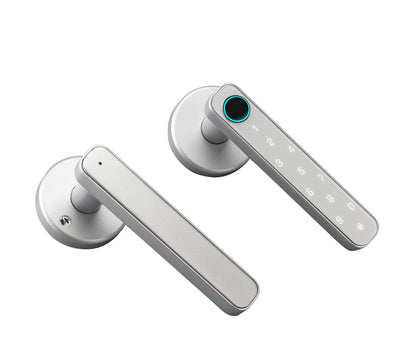 HaoTing Smart Handle Lock (Silver)